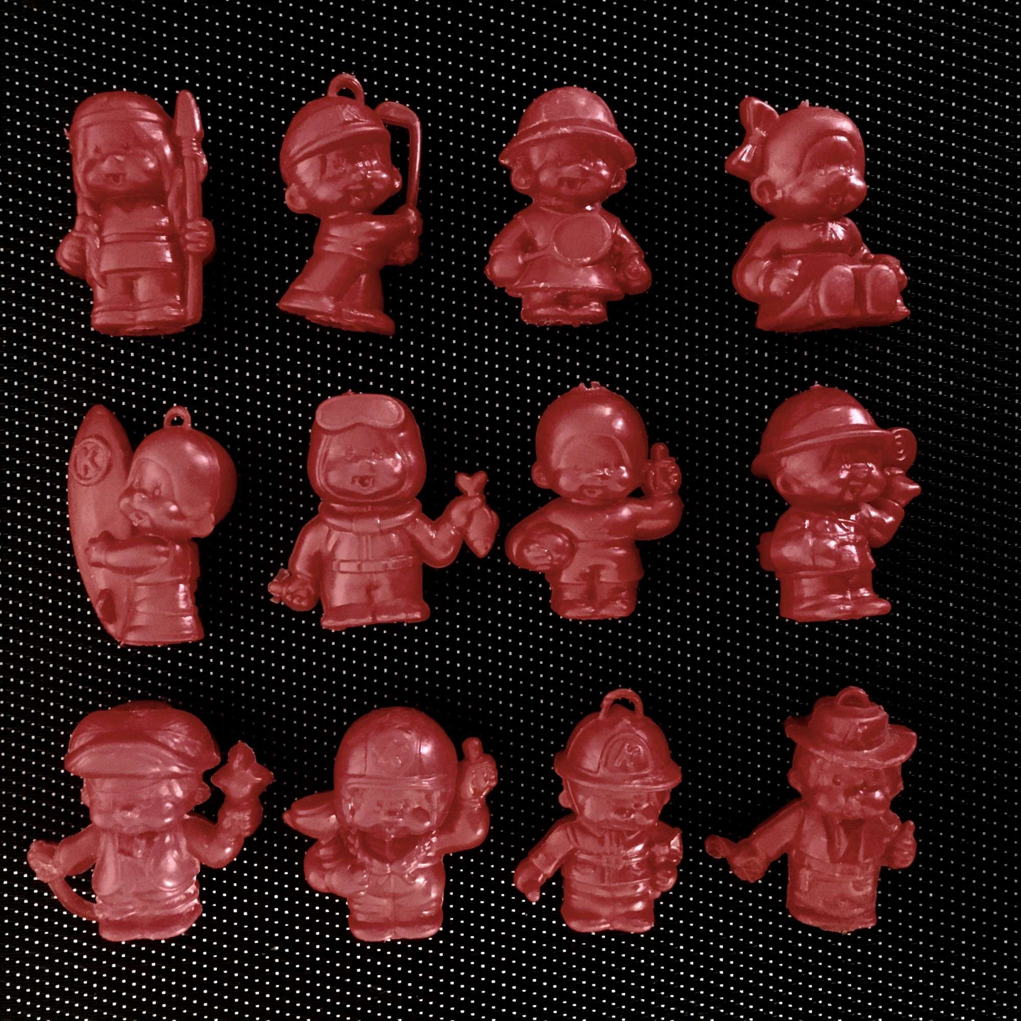 Série complète : 12 figurines miniatures Kiki Bonux - Kikishop