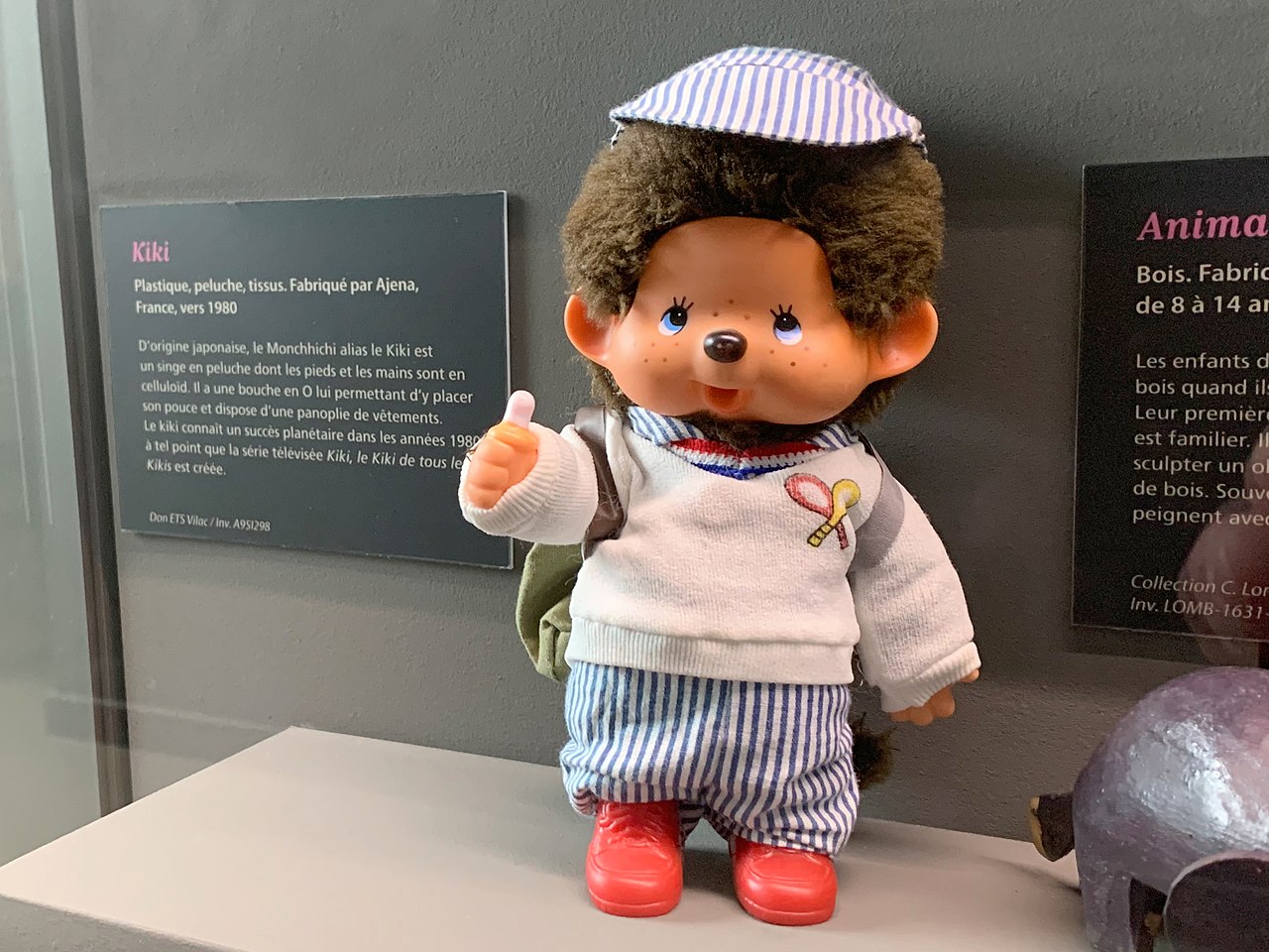 Kiki exposé au Musée du jouet de Moirans-en-Montagne